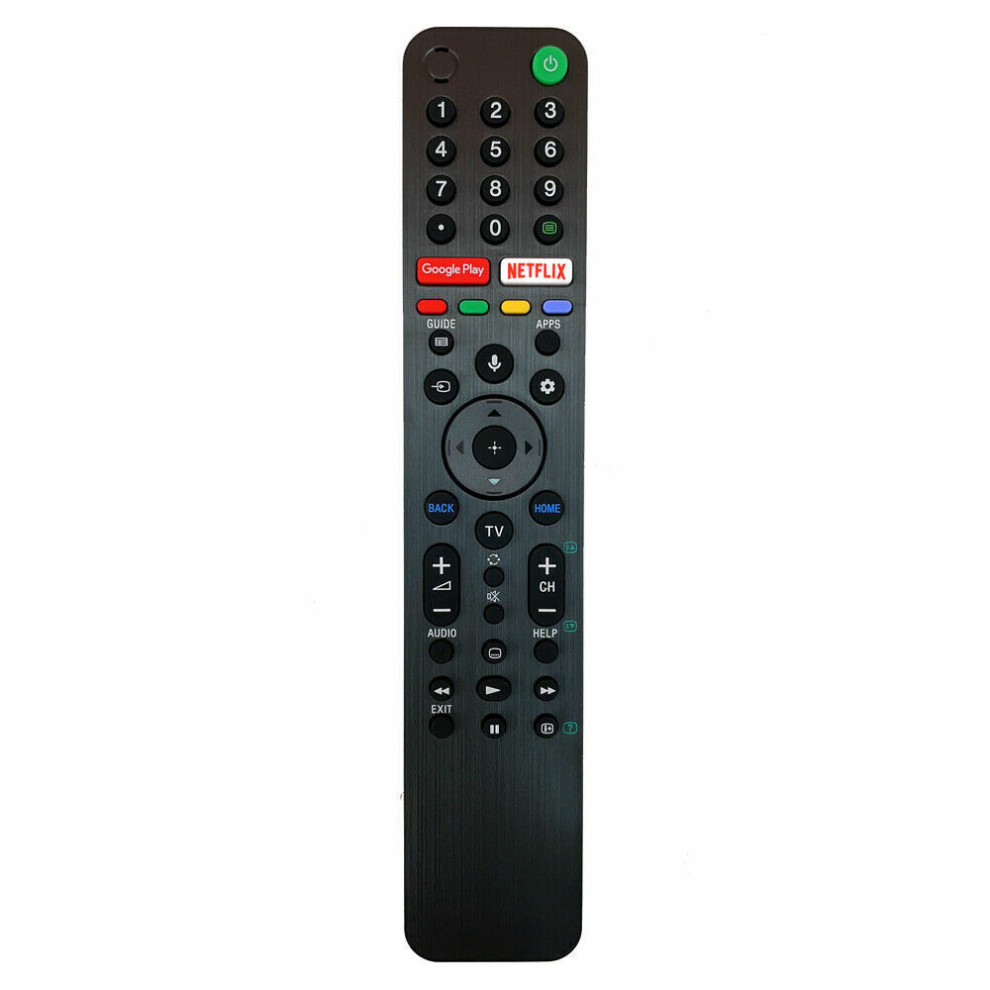New RMF-TX500P For Sony Voice 4K TV Remote Control KD-65X9500G X8500 X85G A8H