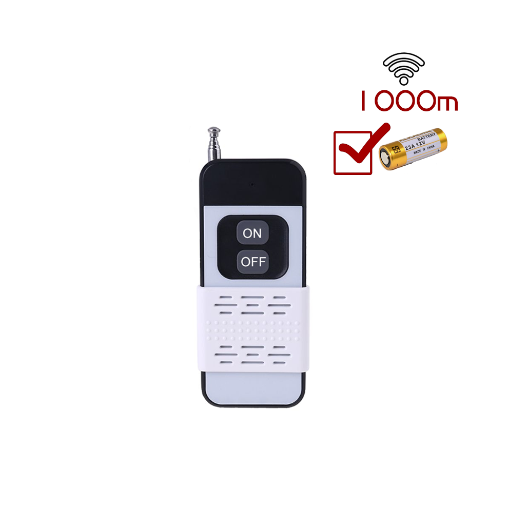 (KT182ON) 433 Mhz Wireless RF Module Remote Control Learning Code 1527 Remote Control 1/2/4CH Long Range 1000m For Lamps Lights Gate Door