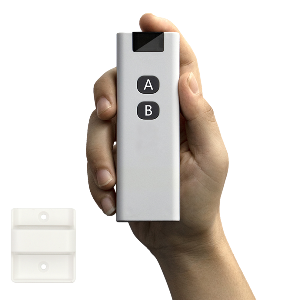 (2buttons) 433 Mhz Wireless RF Remote Control 1527 Learning Code Remote Controller 1/2/3/4CH Controller For Garage Door Lamps Lights Gate