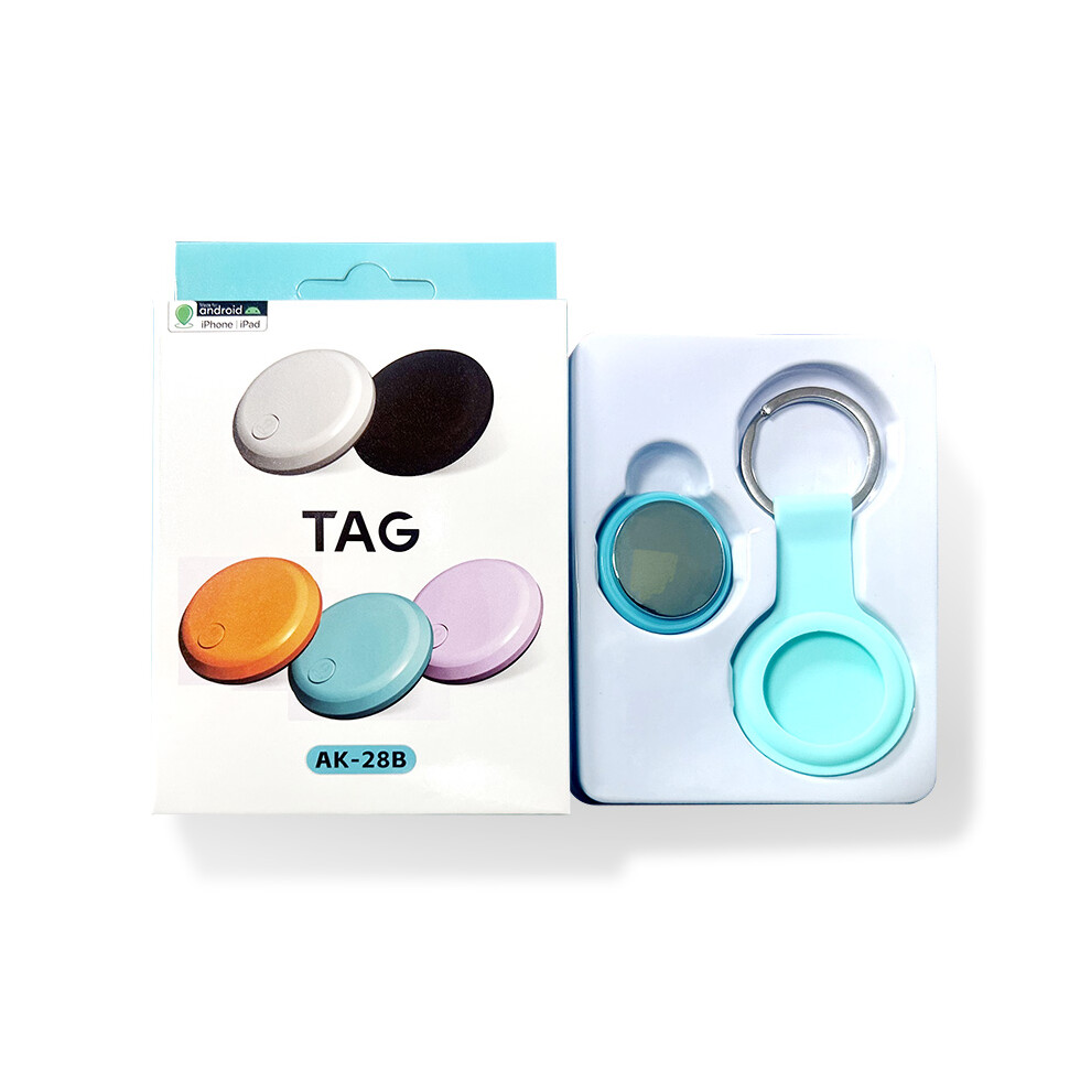 (-Airtag) Smart Airtag Tooth Gps Tracker Work With Android&Ios System Air Tag Tracker Mini Locator Pet Key Finder Blue