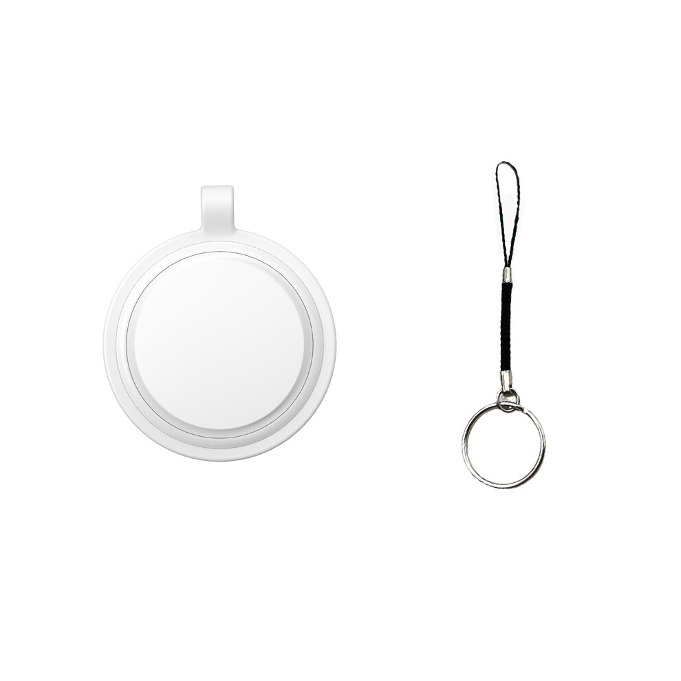 (White) Global GPS Tag For Children/Elder Bluetooth AirTag Pet/Key/bike Tracker work with Apple IOS System Find My APP of Smart Tag