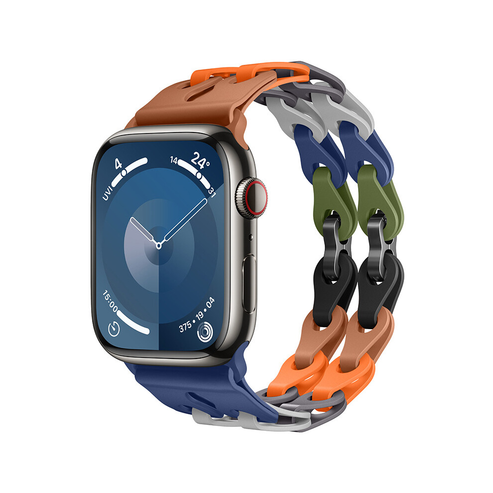 (Camouflage, 42mm 44mm 45mm 49mm) Silicone Strap for Apple Watch Ultra 2 Band 49mm 44mm 42mm 38 40mm 41mm Sport Correa Bracelet for Iwatch Series 9 8