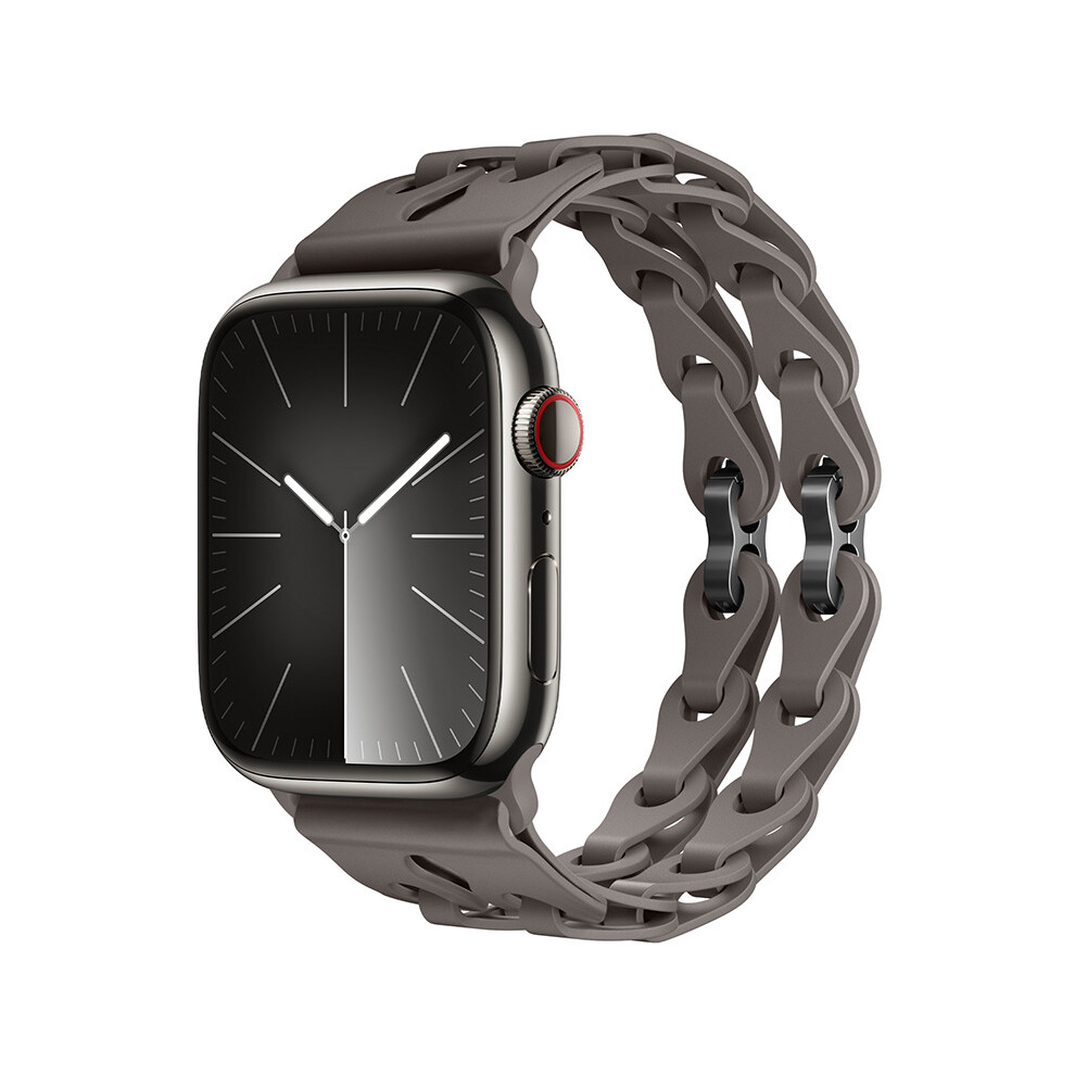 (Terracotta, 42mm 44mm 45mm 49mm) Silicone Strap for Apple Watch Ultra 2 Band 49mm 44mm 42mm 38 40mm 41mm Sport Correa Bracelet for Iwatch Series 9 8-image-OPC-PGCMM5R-NEW