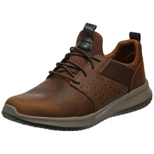 Skechers Delson - Axton Sneaker pour homme Marron fonc 11,5 US