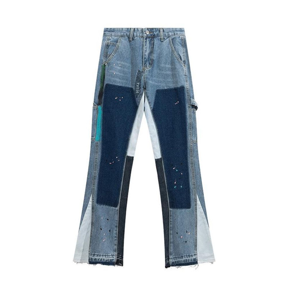(S) Gallery Dept Retro High Street Unisex Flared Jeans