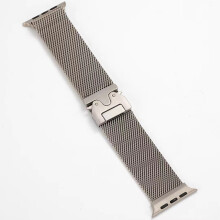 (Titanium, 42 44 45 46 49mm) Milanese Loop Strap For Apple Watch Band Ultra 2 49mm 46mm 45mm 44mm 42mm Stainless Steel Metal for iWatch Series 10 9 8 7 6 5 4