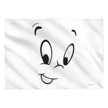 Trevco Sportswear DRM285-PLO1-0 20 x 28 in. Casper The Friendly Ghost Face Pillow Case, White