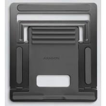 Boekensteun - AXAGON - STND-L - 40,6 cm - Grijs - Praktisch voor Notebooks