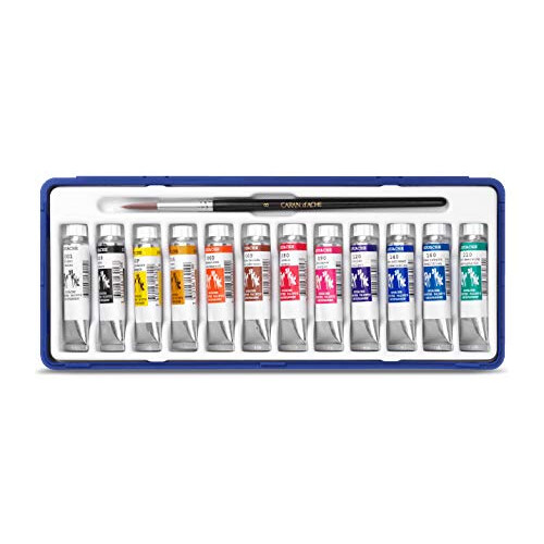 Caran D'Ache Farbtuben Gouache Studio 12 Farben 1er-Pack 1