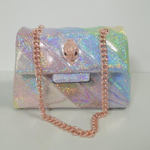 (rose gold, 19*7*13 cm) "Eagle Head Rose Gold Women's Messenger Shoulder Bag"