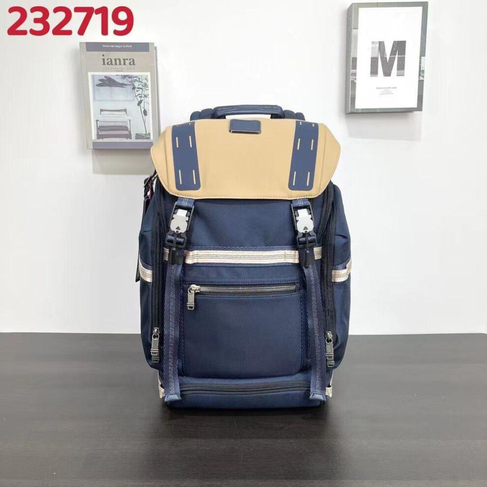 Ballistic Nylon Men's Travel & Business Backpack – Flip Design For Mountaineering, Laptop Carrying, And Casual Use.