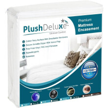 Twin-XL 39x80 Dimensiune saltele ncasare-cu fermoar cu fermoar impermeabil Protec?ie Dovada Colegiu Dimensiune Protec?ie pe 6 fe?e-Hipoalergenic