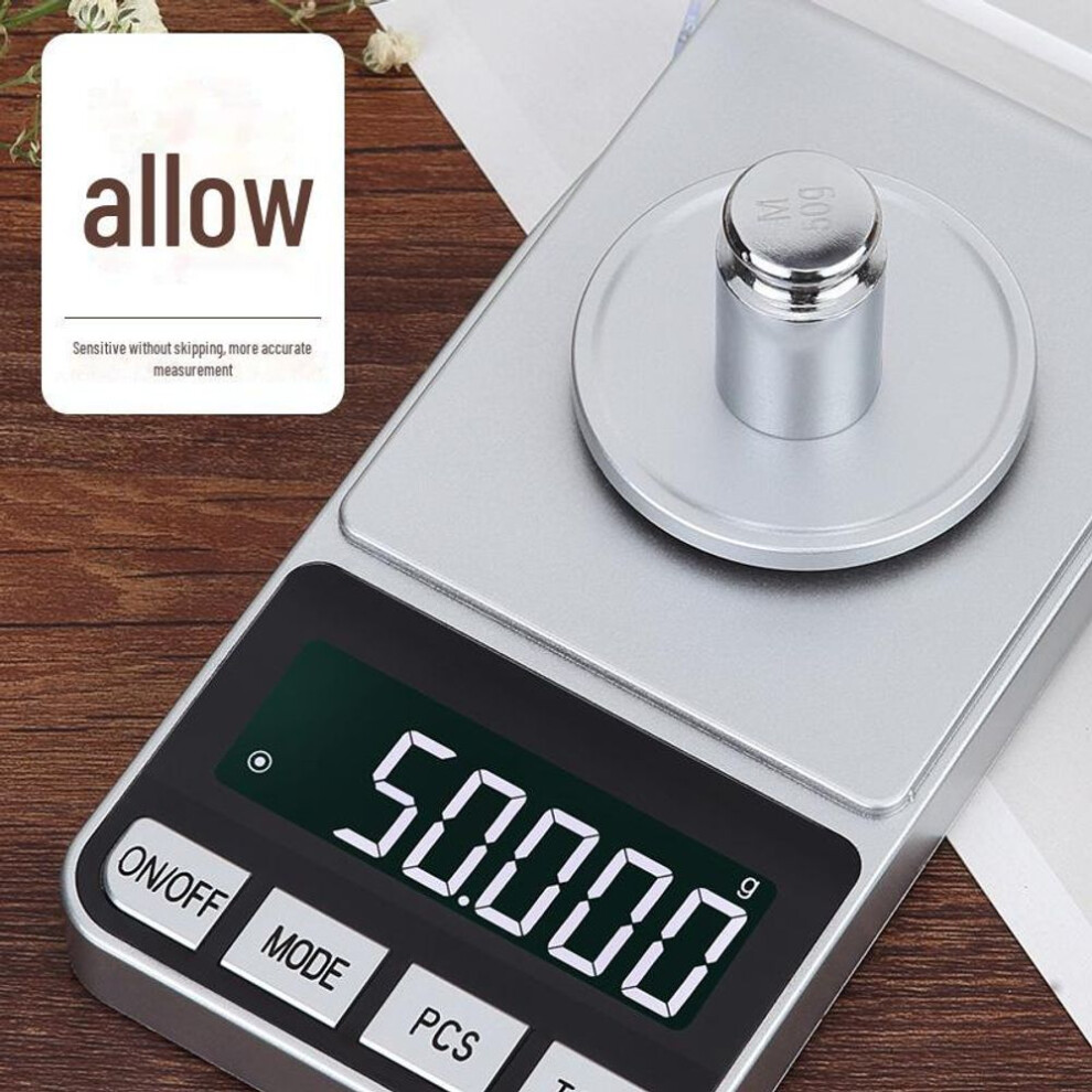 (Battery 20g Silver) "100g High-precision Jewelry & Carat Scale, 0.001g Accuracy For Gold & Medicinal Materials