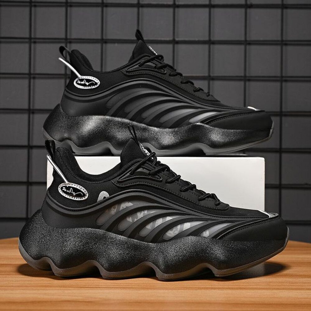 (black, 45) "Trendy 2024 Outdoor Travel Sports Shoes for Couples
