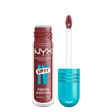 NYX PROFESSIONAL MAKEUP Lip IV Hydrating Gloss Serum Pomadka do ust z 12-godzinnym nawilzeniem - Hydra Honey (brazowy blyszczyk)
