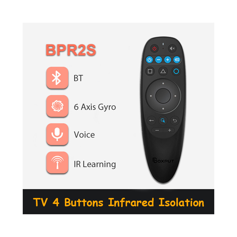 (Bpr2s) G10s Pro Bt Air Mouse 2.4G Wireless Gyroscope Smart Remote Control With Voice Ir Learning For Android Tv Box H96 Max X88 Pro X9 784636056470