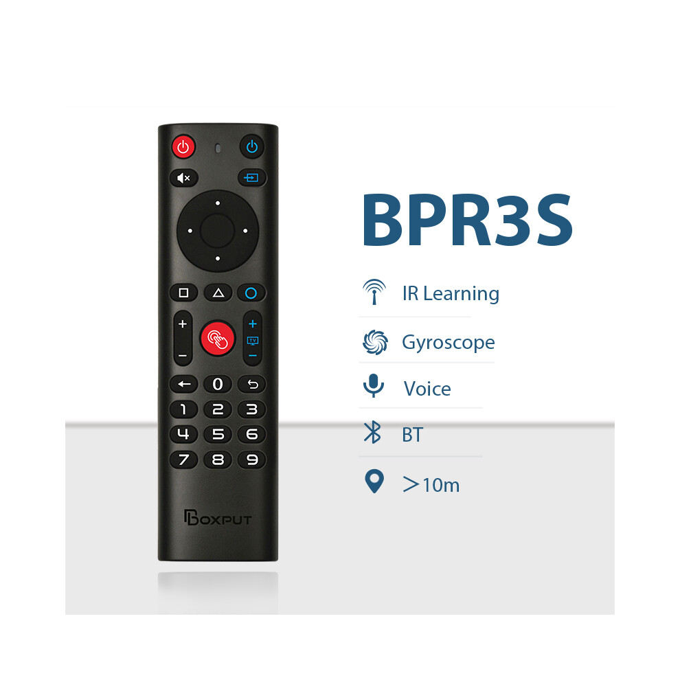 (BPR3S) G10S Pro BT Air Mouse 2.4G Wireless Gyroscope Smart Remote Control With Voice IR Learning  for Android TV Box H96 MAX X88 PRO X9