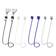 Magnetische Anti-Verlust-Gurte fr AirPods, buntes, weiches Silikon-Sport-Lanyard-Halsseil