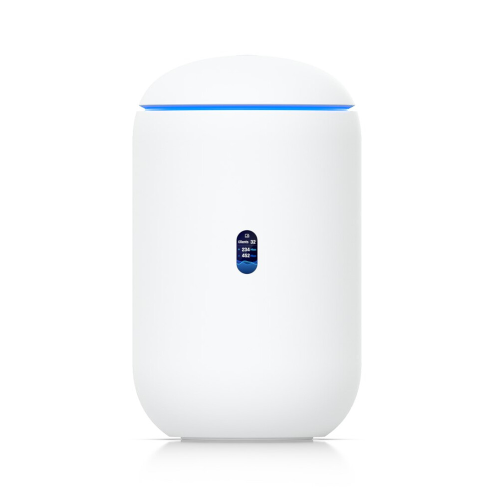 Ubiquiti Dream 7 Wireless Router 2.5 Gigabit Ethernet Tri-Band (2.4 Ghz / 5 Ghz / 6 Ghz) White 810177160212