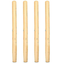 (As show, One size) 4pcs Wooden Handles Hardwood Handles Landscaping Tool Replacement Wood Handles