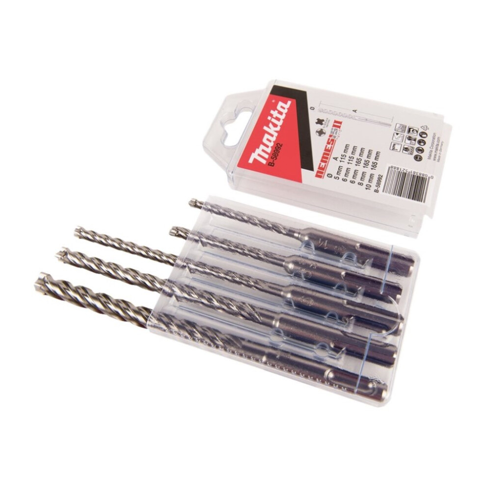 SDS-PLUS NEMESIS II MAKITA DRILL BIT SET