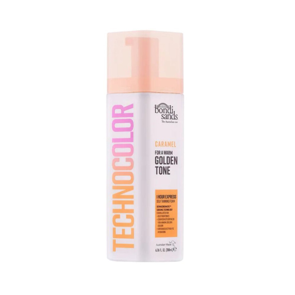 Bondi Sands Technocolor 1 Hour Express Self Tanning Foam - Caramel 200ml