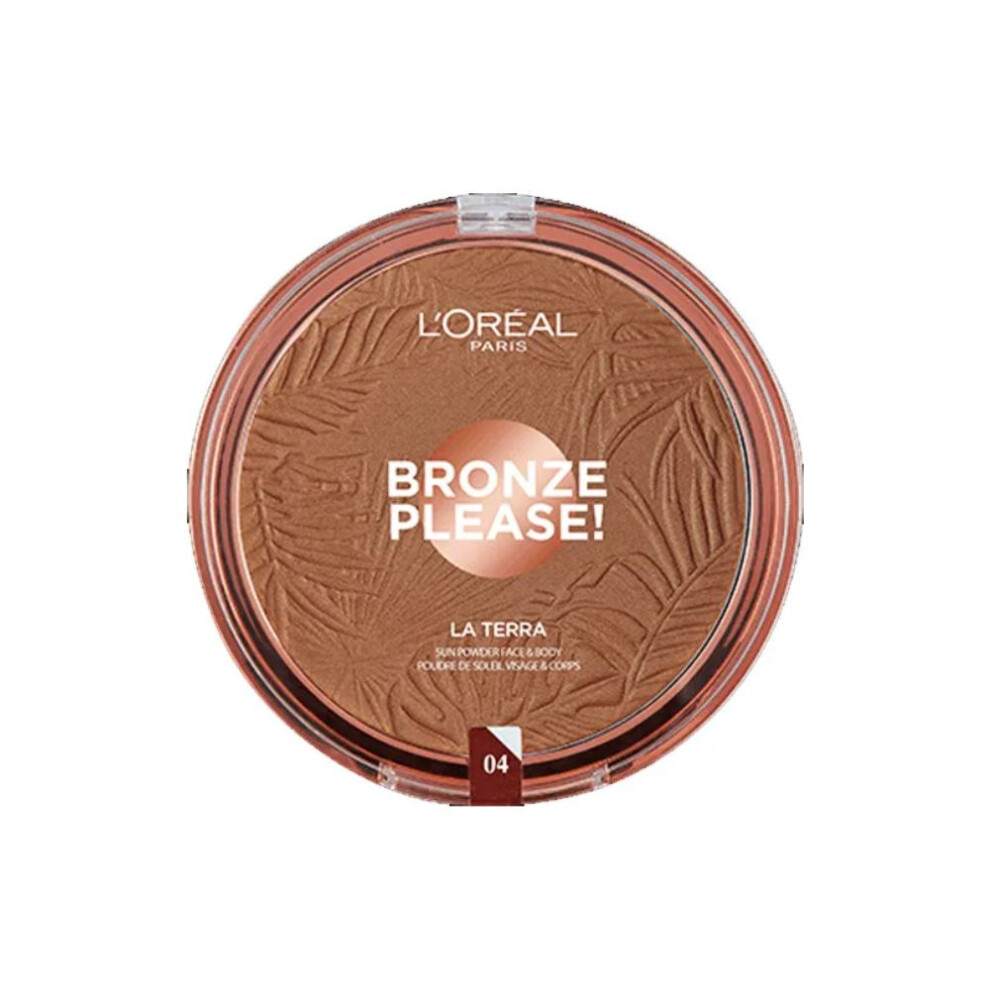 L’oréal Paris L'oreal Glam La Terra Bronzing Powder - 02 Capri Naturale Bronze