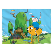 Trevco Sportswear CN391-PLO1-0 20 x 28 in. Adventure Time Best Bros Pillow Case, White
