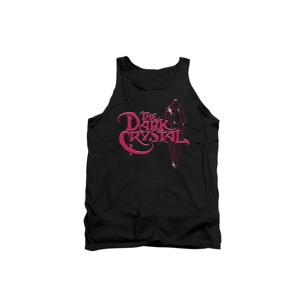Trevco Sportswear DKC122-TK-2 Dark Crystal Bright Logo Adult Tank Top, Black - Medium-image-OPC-PGCPNCP-NEW