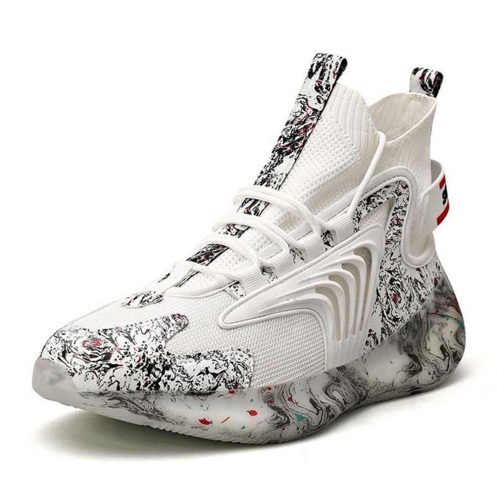 (white, 40) "unisex Large Size Popcorn Sneakers For All Seasons - Running, Basketball, And More