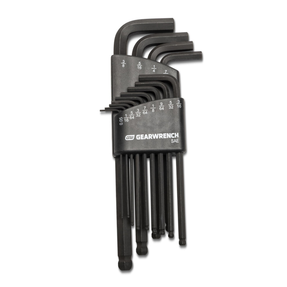 Gearwrench 13 Piece Long Ball End Sae Hex Key Set - 83524 099575035241