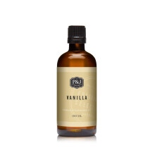 P&J Duftolie - Vanilje 100ml - Dufte af stearinlys S?befremstillingsdiffuserolie Friske dufte