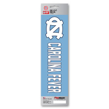 FANMATS 61421 North Carolina Tar Heels 2-delige team slogan sticker set
