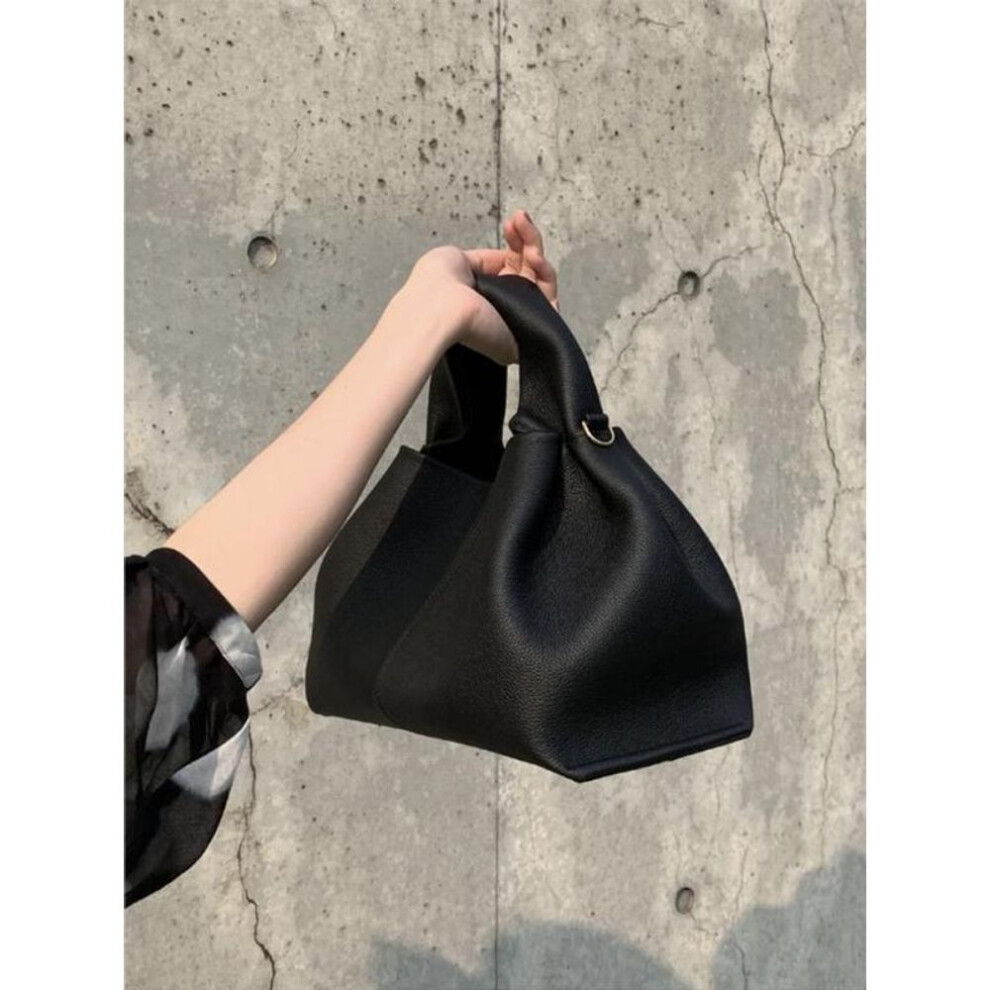 (black) "Niche 2024 Women's Multi-Use Crossbody Dumpling Tote Handbag