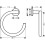Hansgrohe hansgrohe Δαχτυλίδι Πετσέτας 7 ιντσών σε Χρώμιο, 41724000 2
