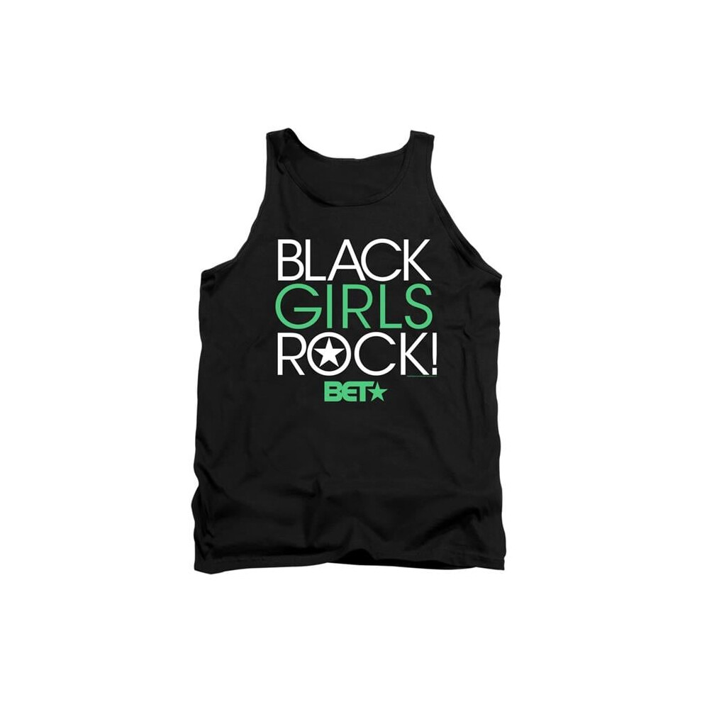 Trevco Sportswear BET118-TK-4 Bet Black Girls Rock Adult Tank Top, Black - Extra Large-image-OPC-PGCQ9T6-NEW