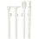 Geberit Geberit 241.874.00.1 Push Rod Set for UP320, White 1