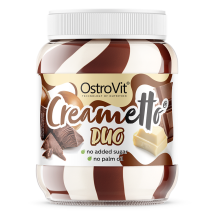 OstroVit Creametto 350g - Milk Hazelnut Duo No Sugar Spread