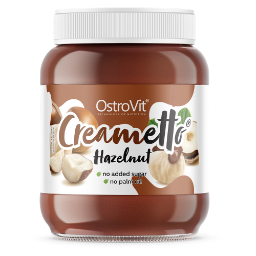 OstroVit Creametto 350g - Hazelnut No Sugar Spread