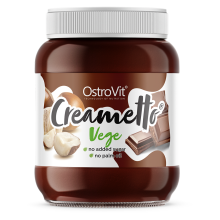 OstroVit Creametto 350g - Cocoa-Hazelnut Vege No Sugar Spread