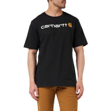 Carhartt Herrar Loose Fit Heavyweight Kortärmad T-Shirt, Svart, X-Small US
