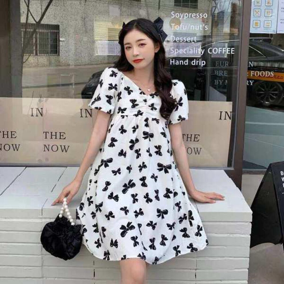 (XXL) "2021 Fashionable Maternity Summer Dress: Trendy Hot Mom Skirt For Stylish Expecting Mothers