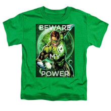 Trevco Sportswear DCO828-TT-3 DC Power Toddler Short Sleeve T-Shirt, Kelly Green - Large 4T