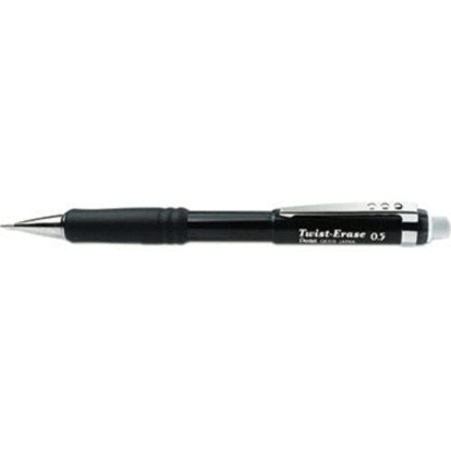 Pentel Μηχανικό Μολύβι Pentel Twist-Erase III, 0.5 mm, Μαύρο 2