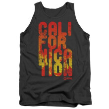 Trevco Sportswear SHO224-TK-5 Californication Cali Type Adult Tank Top, Charcoal - 2X