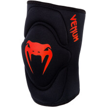 Venum Kontact Gel Γόνατων - Μαύρο/Κόκκινο, Μεγέθη L/XL