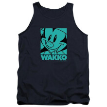 Trevco Sportswear WBT786-TK-3 Animaniacs Pop Wakko Adult Tank Top, Navy - Large