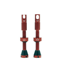 Peaty's x Chris King (MK2) Tubeless Valves 42mm Red