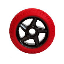 RIG 9800 Pro Vervangende Wielen Zwart/Rood