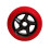 RIG 9800 Pro Replacement Wheels  Black/Red 1